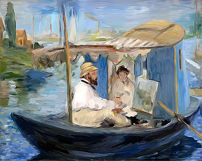 Édouard Manet - Ölmalerei